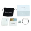 Tensphy K9 Crystal Ball with Stand Clear Art Decor K9