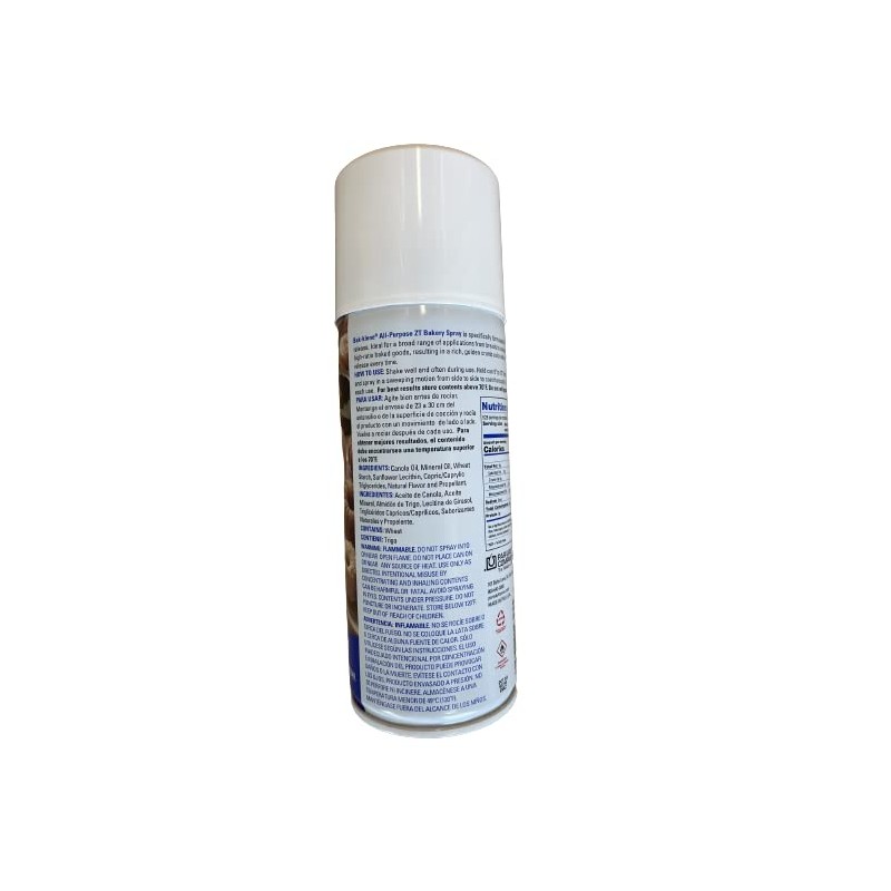 Bak-Klene ZT All Purpose Release Spray - Baking Spray, Grill