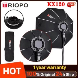 Triopo US Triopo KX120 120cm Octagon Umbrella Softbox for Godox V1 AD200ProII Yongnuo