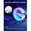 Smiling Shark Wake Up Light, Wireless Charger Atmosphere Desk Light