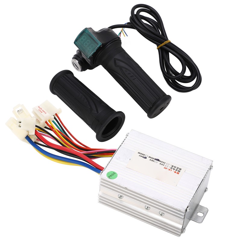 Bike Controller Power Display Throttle Grip Electric Bike Brushed Controller
