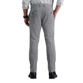 Kenneth Cole REACTION Men's Skinny Fit Flat Front 4 Way Stretch Pant, Grey, 32W x 29L