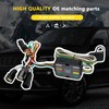 4-Way Flat Output Trailer Wiring Harness Kit Compatible with Jeep