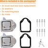 Truck Tool Box Latch Replacement- 304 Stainless Truck Toolbox Lock