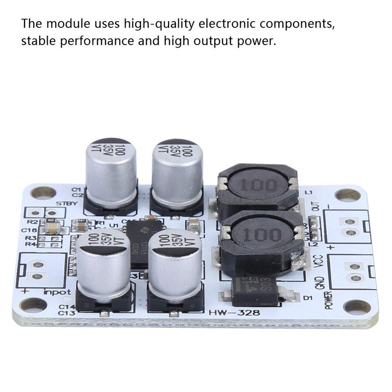Audio Amplifier Board, 30 W Power, Mono Digital Amplifier Board