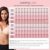 Leading Lady Women's Front Closure Racer Back Bra, Nude, 36DD