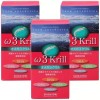 오메가3 크릴오일 80캡슐 3개 세트 Omega-3 Krill Oil 80 Capsules 3-Set