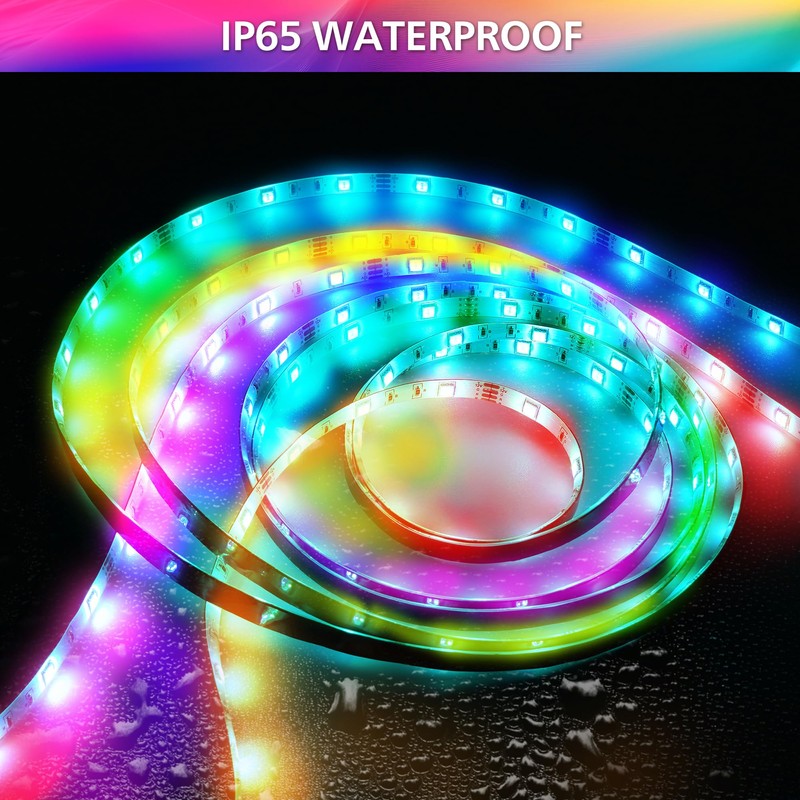EK ENNOKING LED Boat Strip Light, 32.8 FT Marine RGB