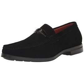 Stacy Adams Men's Palladian Moc Toe Slip On Loafer,Black,10.5W