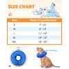 Supet Inflatable Dog Cone Collar Alternative After Surgery, Dog Neck