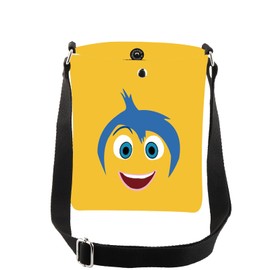 CMNIM Cartoon Emotinal Movie Inspired Gifts Inside Joy Face Character Crossbody Bag Out Joy Fans Gifts All The Feelings Merch (JOY CB)