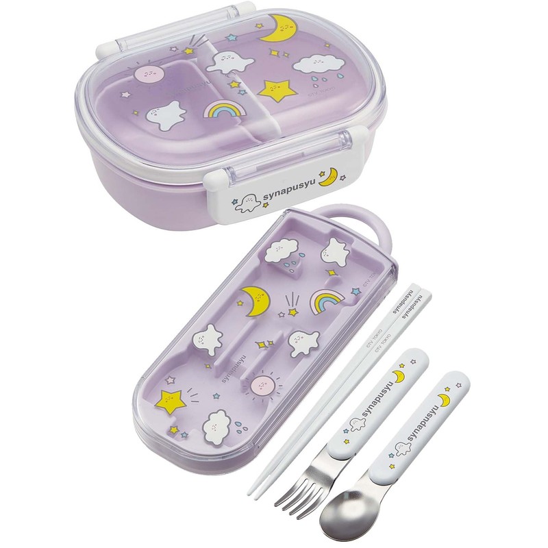 Skater (Skater) Cutlery Set for Children, Lunch Box, Chopsticks, Spoon,