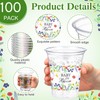 Jingmore 100 Pcs Baby In Bloom Baby Shower Cup 12