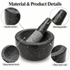 Ceramic Mortar and Pestle for Food Grinding – Compact 3.74