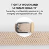 LOVMEAD Elastic Belt Stretch Belt Braided Men Women Value Golf