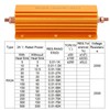 Resistor 200W 2R RX24 - Resistencia de aluminio para sensor