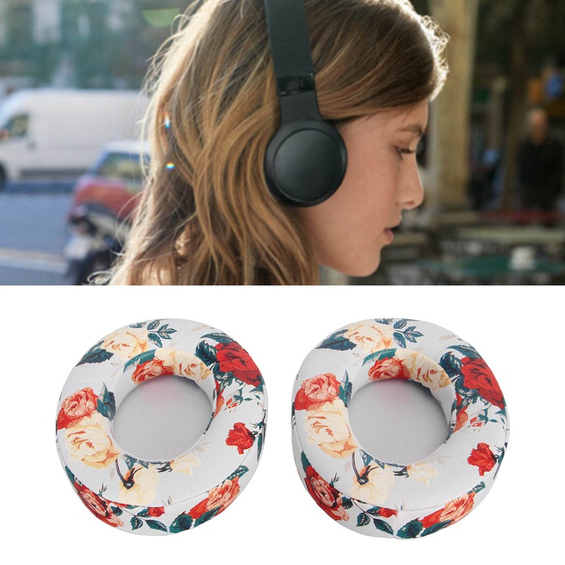 Replacement Ear Cushions Professional Soft Protein Leather Soundproof Memory Foam
