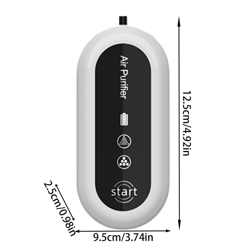 Wearable Air Purifier | Portable Tiny Air Ionizer Necklace -