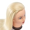 Headfix 26"-28" Long Hair Mannequin Head Synthetic Fiber Hair Hairdresser