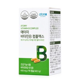 Atomy [Atomy] Vitamin B Complex (90 capsules, 3 months’ supply) / [애터미] 비타민B 컴플렉스 (90캡슐, 3개월분)