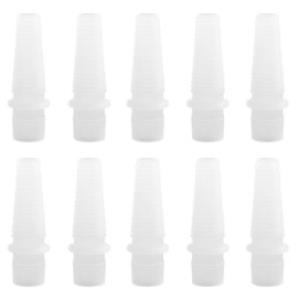RecDec 10 Pack Air Conditioner Drain Hose End Connector Adapter Fitting for 16mm Water Tube Drainage Window AC Mini Split Unit Water Outlet Wall Mounted Washing Machine Dishwasher