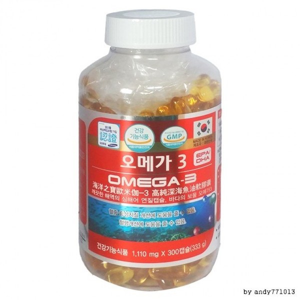 Wholesale super special price Omega 3 300 capsules large capacity gift shopping bag included