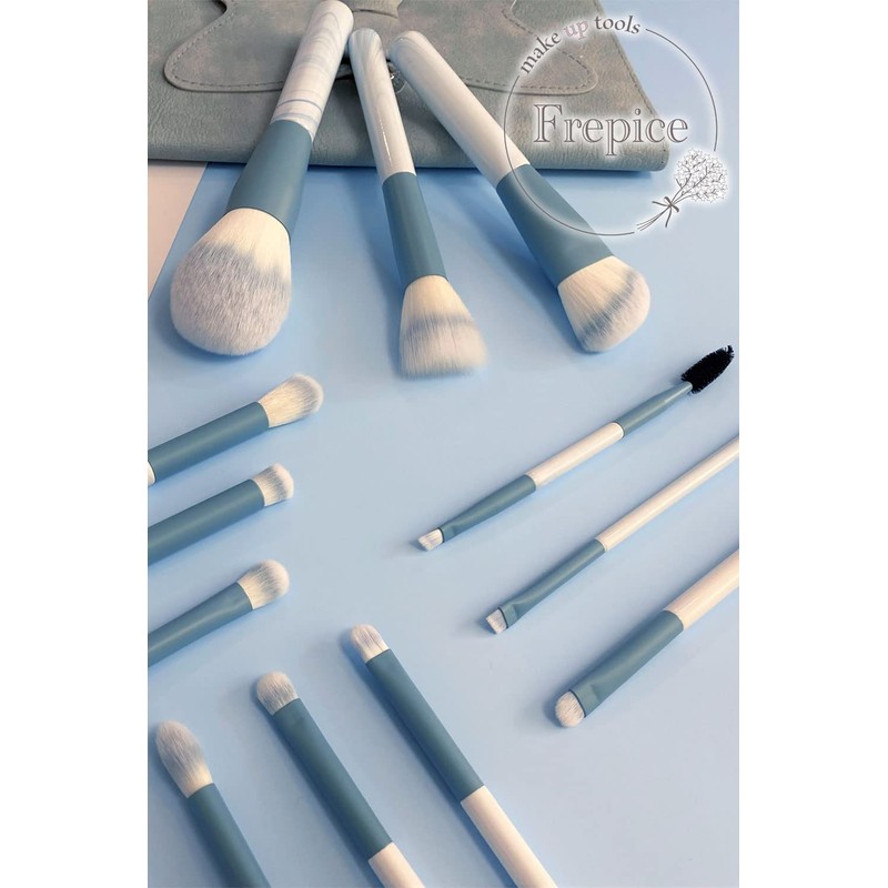 Frepice Makeup Brushes, Set of 12, Powder Brush, Eye Shadow