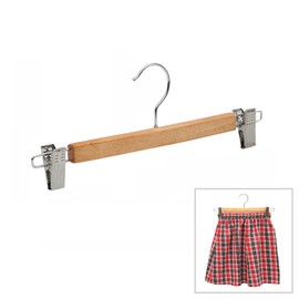 Weisbrother Wood Pant Hanger, 12-Piece Set, Nnn Color