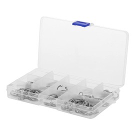 iplusmile 150pcs Stainless Steel Snap C-Clip Shaft Retaining Anti Parts for Easy Installation Versatile for Use Compatible
