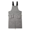 JJ Camp Kaen Casual Dress Camper Apron, gray