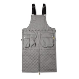 JJ Camp Kaen Casual Dress Camper Apron, gray