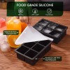 SLGOL Ice Cube Tray, Large Ice Cube Moulds for Easy