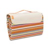 BRUBAKER Picnic Blanket Fleece with Waterproof PEVA Backing 150 x