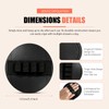Exfoliating Gloves for Shower, Gentle Rubber Body Scrubber Glove for