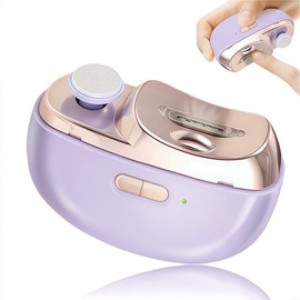 Electric Nail Clipper,Automatic Baby Nail Clippers,2-in-1 Fingernails Trimmer,File Polisher Manicure Machine,Nail Grinder Tools with LED,Type-C Charging,2 Speeds Safe for Babies,Seniors,Adults,Kids