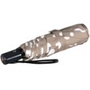 Knirps Slim Duomatic Dots Pocket Umbrella, taupe