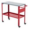 36"x18" Movable Welding Table - Heavy Duty 1200Lbs Steel Portable