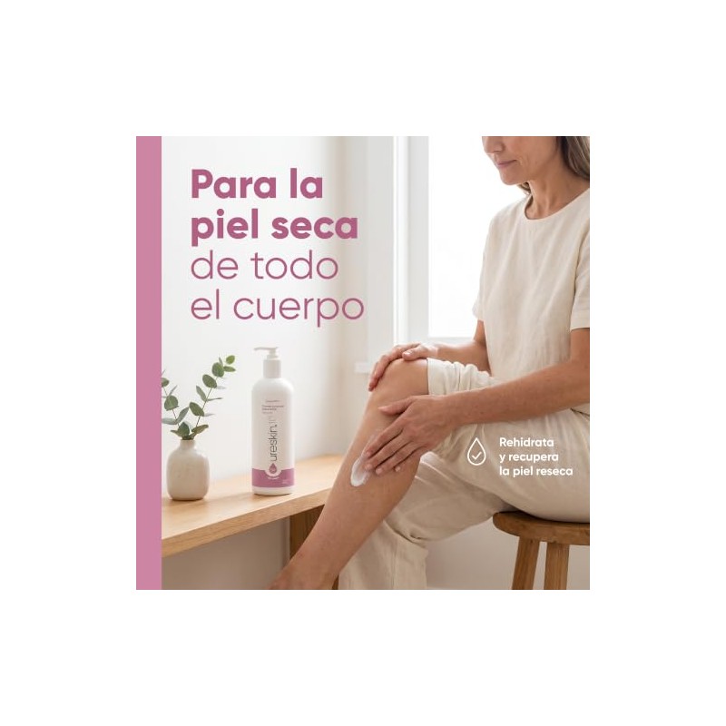 Crema Corporal Urea 500 Piel Normal Seca Hidratación Diaria Cuerpo