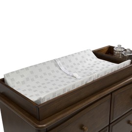 Beautyrest Platinum Waterproof Premium Diaper Changing Pad - Soft Changing Pad for Infants - Ultimate Waterproof Protection & Comfort - Perfect Baby Changing Pad for Daily Use, White