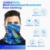 Breathable Neck Gaiter Face Scarf Mask for Men Women Hiking,