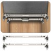 2-Pack Upgraded Undermount Sink Bracket, Undermount Sink Support Kit(Telescopic Length