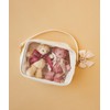 Maison de Fleur Pouch, Drawstring EC Limited Clear Pouch, M,