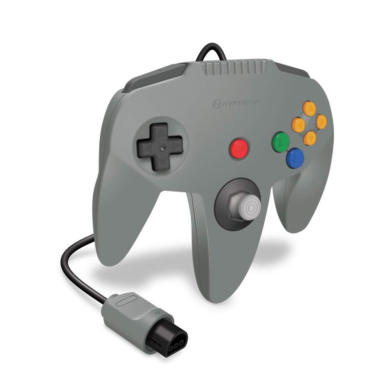 Hyperkin "Captain" Premium Controller for N64 (Gray)