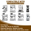 8Pcs Felt Washer Replacement for Breville Espresso Machine Grinders Espresso