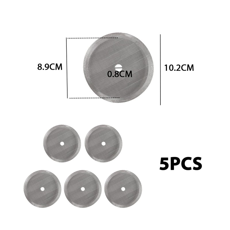 5 Pieces French Press Replacement Filter Coffee Pot Filter Press