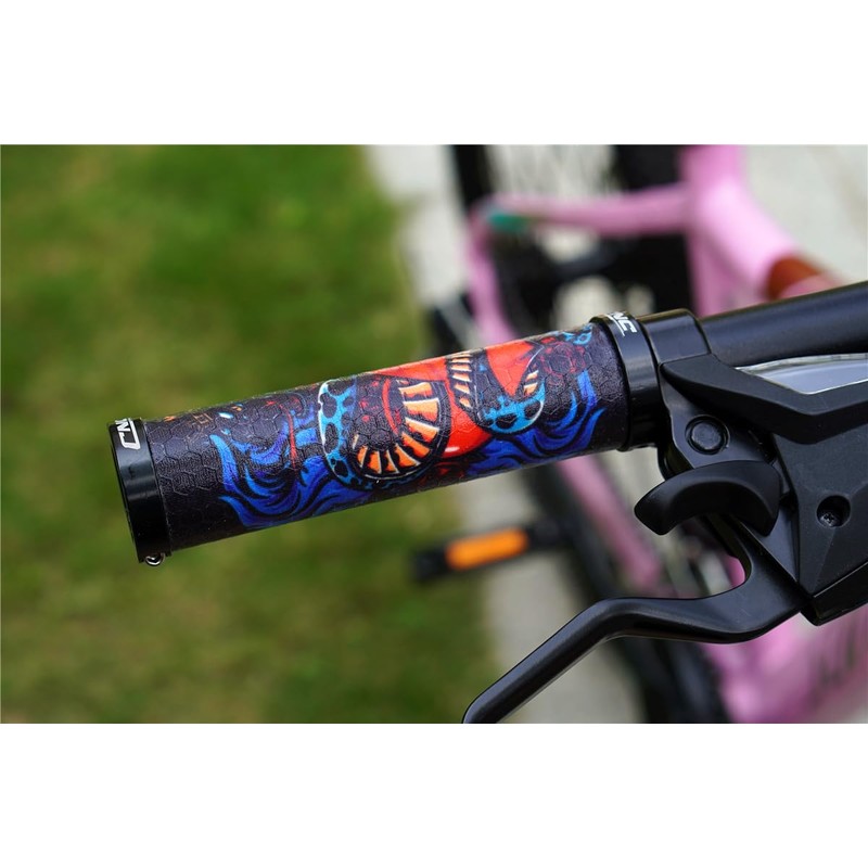 Chooee 3D Mountain Bike Bicycle Grips MTB Bicycle Handlebar Grips