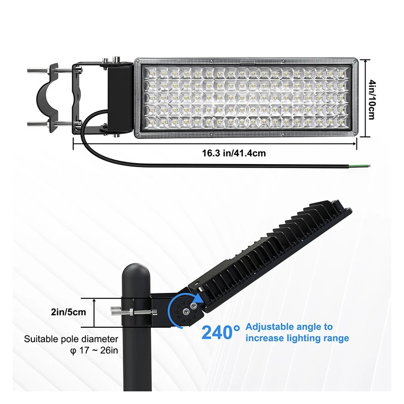 High-Quality 100W Outdoor Solar Street Light with for Reliable and
