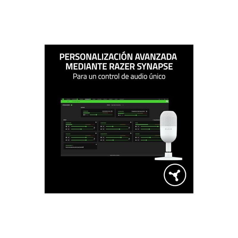 Razer Seiren V3 Mini Micrófono USB: Micrófono De Condensador -