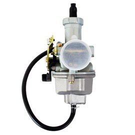 QAZAKY PZ27 27mm Carburetor Compatible with 4-stroke Engine CG 125cc 150cc 200cc 250cc ATV Go Kart Dirt Bike Quad Taotao Sunl Buyang Coolsport Lifan Kazuma Zongshen Chinese Cable Hand Choke Carb