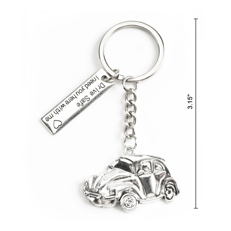 SHTALHST Drive Safe Keychain New Driver Gift Drive Safe Keychain